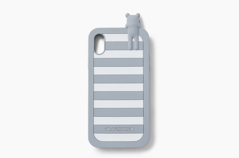 GREY BORDER SLOTH iPhone (X/XS) case